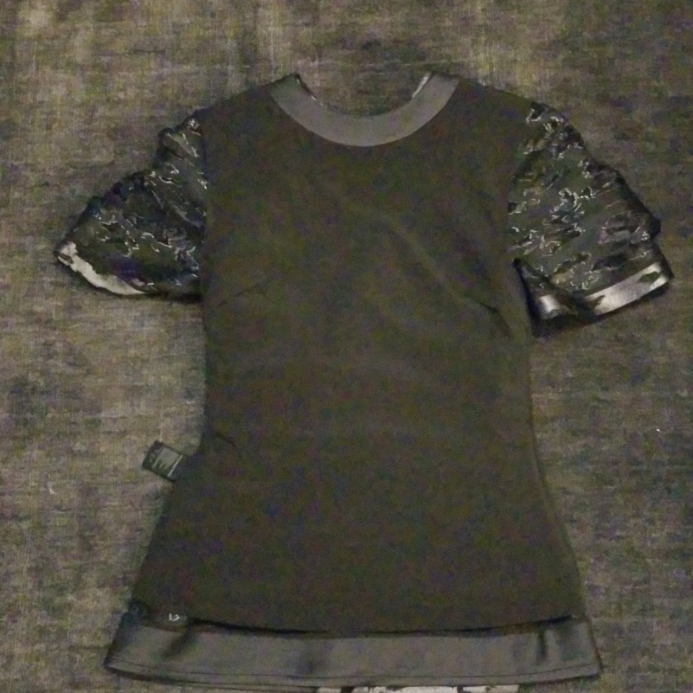 Alexander Wang Black Patterned Top 2 - image 7